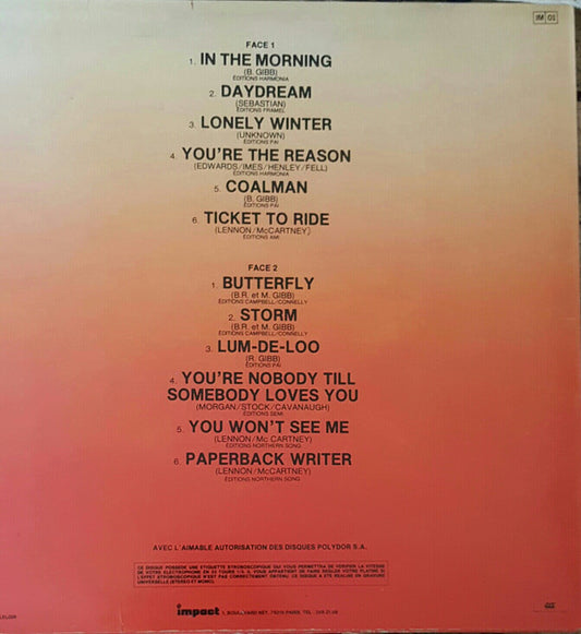 The Bee Gees* : The Bee Gees (LP, Comp, RE)