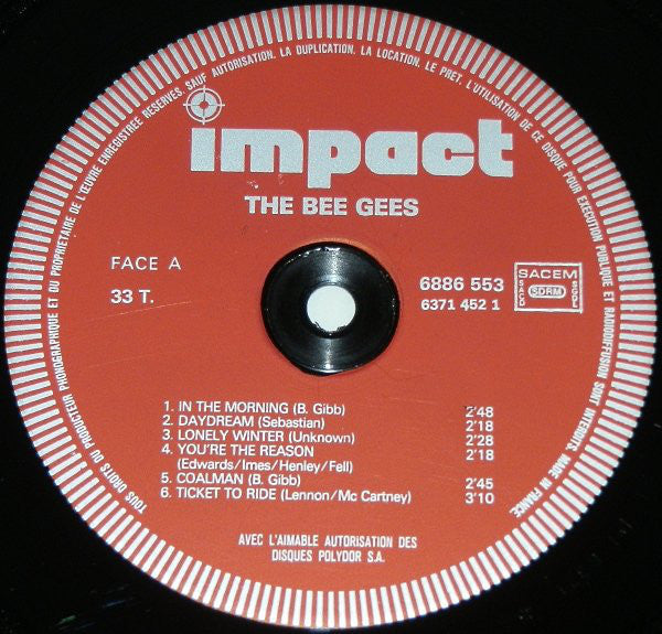 The Bee Gees* : The Bee Gees (LP, Comp, RE)