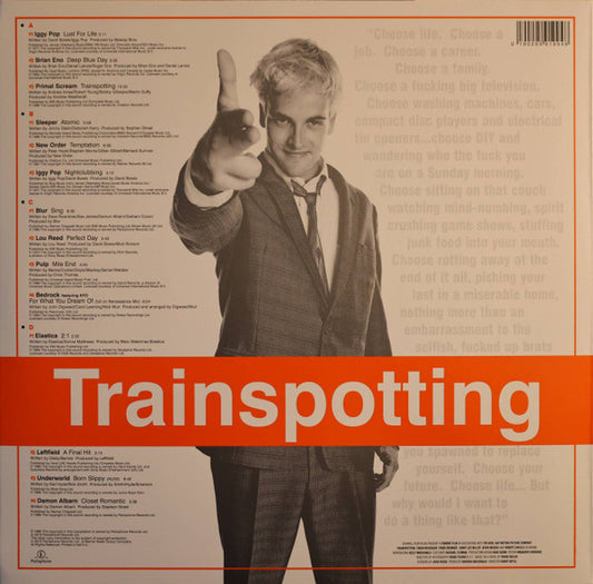 Various : Trainspotting (Music From The Motion Picture) (2xLP, Comp, RE, RP, 20t)
