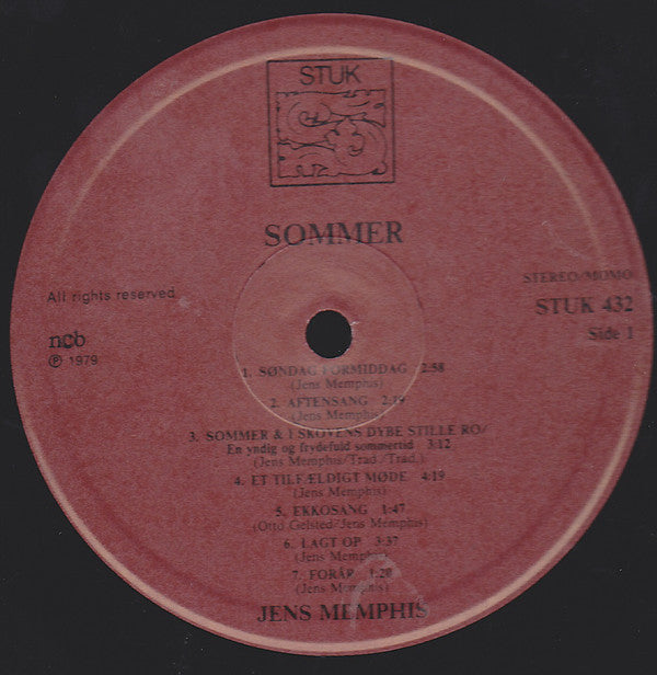 Jens Memphis : Sommer (LP, Album)