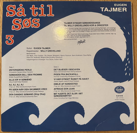 Eugen Tajmer : Så til SØS 3 (LP)