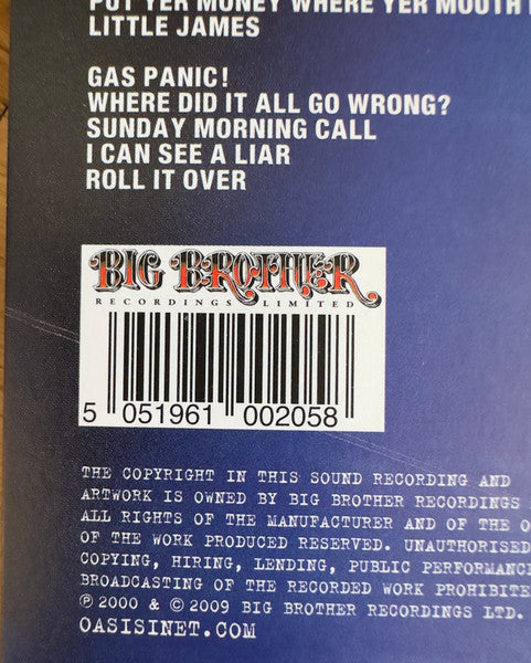 Oasis (2) : Standing On The Shoulder Of Giants (LP, Album, Ltd, RE, 25t)