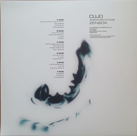 Cujo : Adventures In Foam (3xLP, Album, RE, 140)