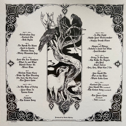 Jimmy Page & The Black Crowes : Live At The Greek (6xLP, 180 + Box, Album, Dlx, Ltd, RM, 25t)