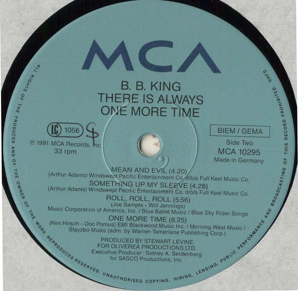 B.B. King : There Is Always One More Time (LP)
