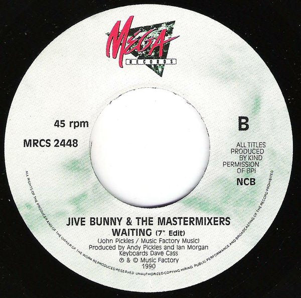 Jive Bunny And The Mastermixers : That Sounds Good To Me (7", Single)