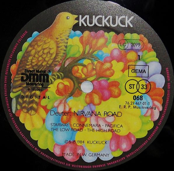 Deuter : Nirvana Road (LP, Album)
