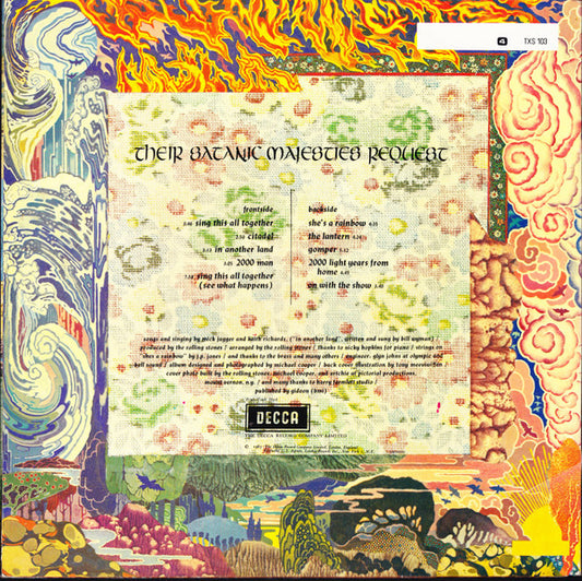 The Rolling Stones : Their Satanic Majesties Request (LP, Album, RE)