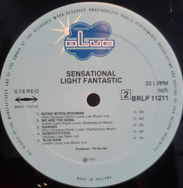 Light Fantastic (2) : Sensational (LP, Album)