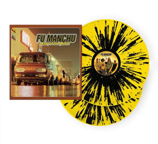 Fu Manchu : King Of The Road (2xLP, Album, RE, RM, Yel)