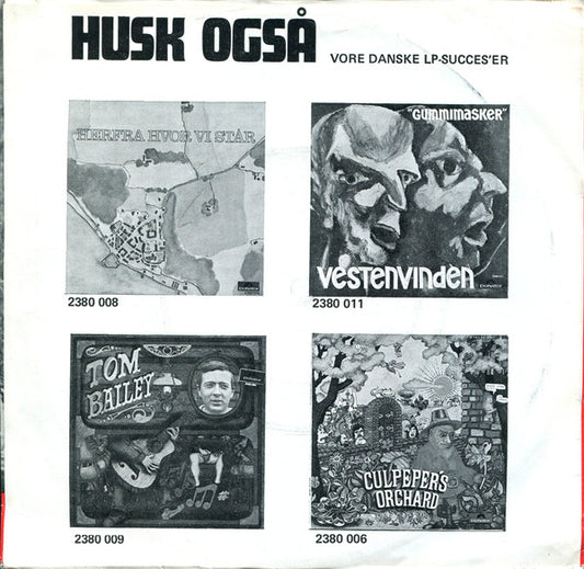 Peter Belli : Min Mølledam / Blomster I Solen (7", 3-p)