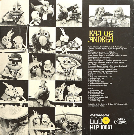 Kaj Og Andrea : Kaj & Andrea (LP, RE, Bov)