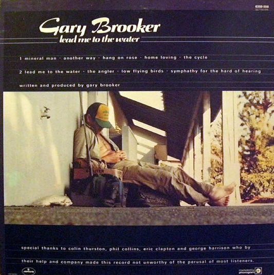 Gary Brooker - Lead Me To The Water (LP) (Very Good Plus (VG+)) - Skanderborg Vinyl