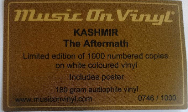 Kashmir (2) : The Aftermath (2xLP, Album, Num, RE, Whi)