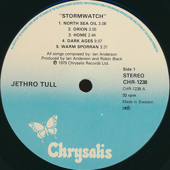 Jethro Tull : Stormwatch (LP, Album)