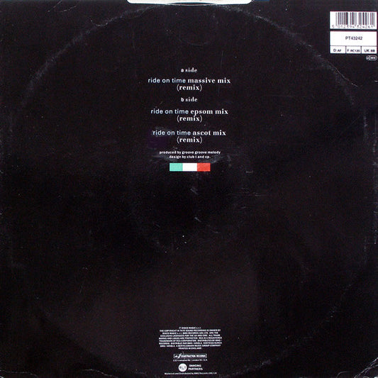Black Box - Ride On Time (Remix) (12") (Very Good Plus (VG+)) - Skanderborg Vinyl