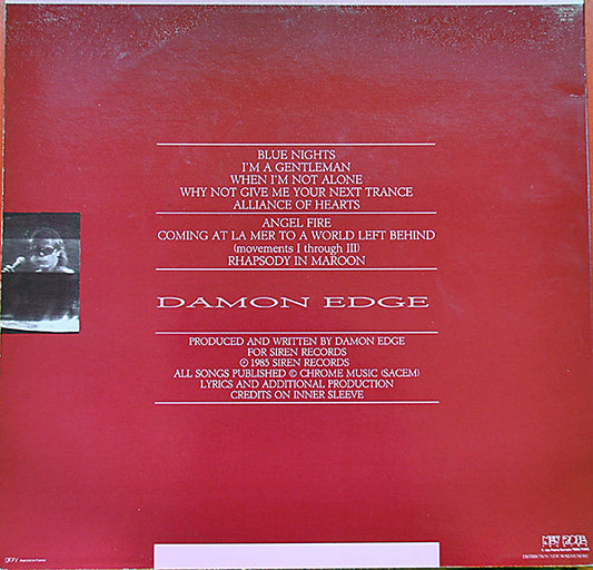 Damon Edge - Alliance (LP) (Very Good Plus (VG+)) - Skanderborg Vinyl
