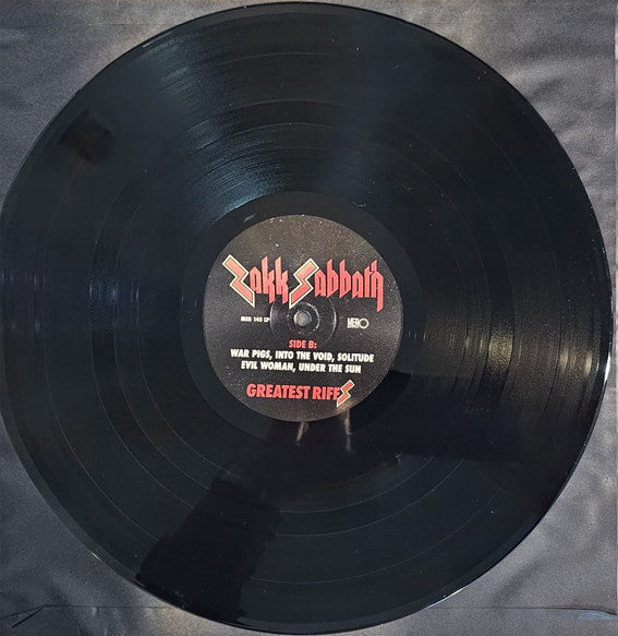 Zakk Sabbath : Greatest Riffs (LP, Comp)