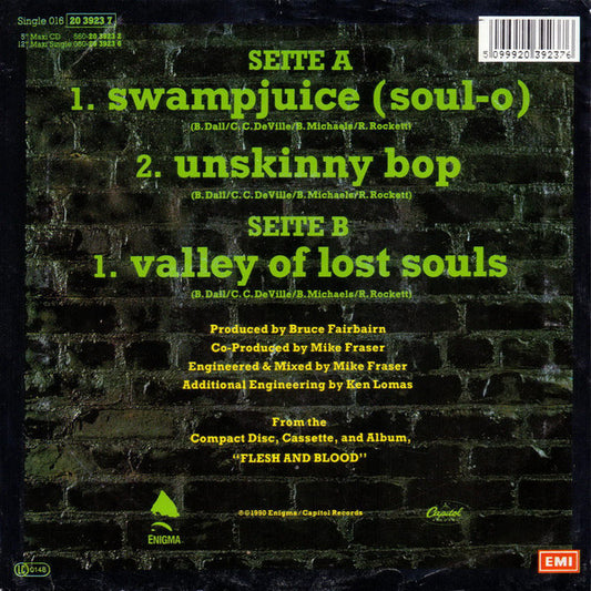 Poison (3) : Unskinny Bop (7", Single)