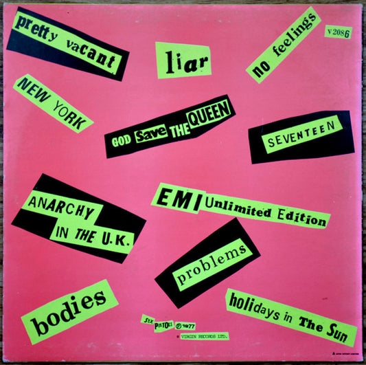 Sex Pistols : Never Mind The Bollocks Here's The Sex Pistols (LP, Album, Sky)