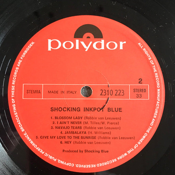 Shocking Blue : Inkpot (LP, Album)