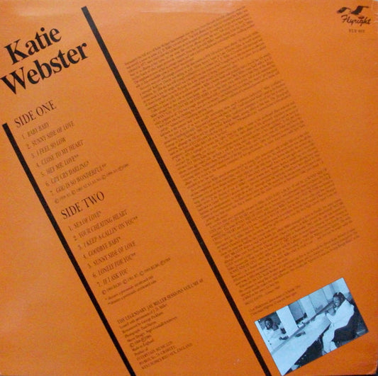 Katie Webster : Close To My Heart (LP, Comp, Mono, RM)