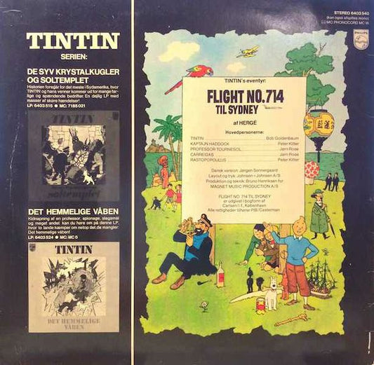 Hergé : Tintin Flight No. 714 Til Sydney (LP, Album)