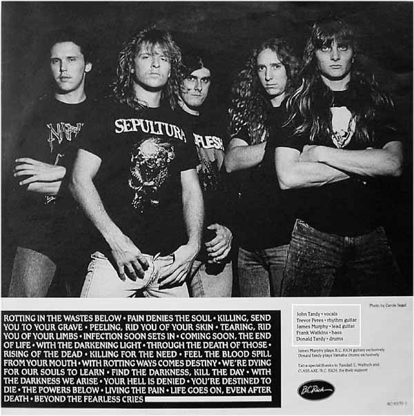 Obituary : Cause Of Death (LP, Album)