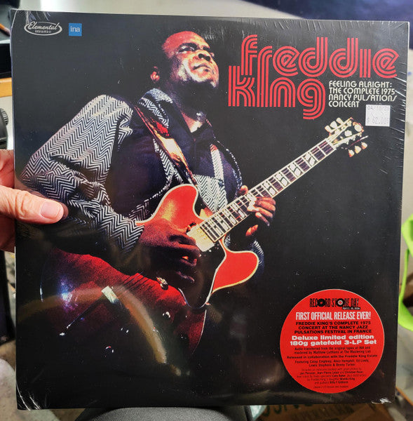 Freddie King : Feeling Alright: The Complete 1975 Nancy Pulsations Concert (3xLP, Album, RSD, Dlx, Ltd, Num, 180)