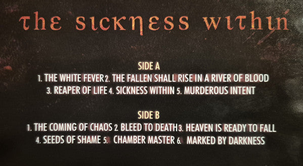 HateSphere : The Sickness Within (LP, Album, Ltd, Red)