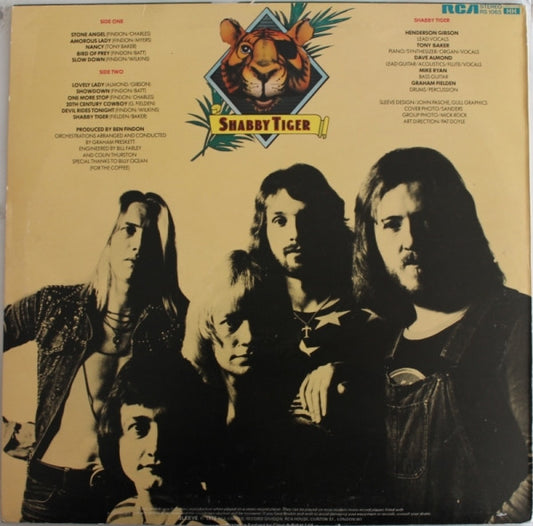 Shabby Tiger : Shabby Tiger (LP)