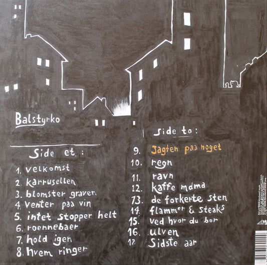 Balstyrko - Jagten Paa Noget (LP) (Very Good Plus (VG+)) - Skanderborg Vinyl