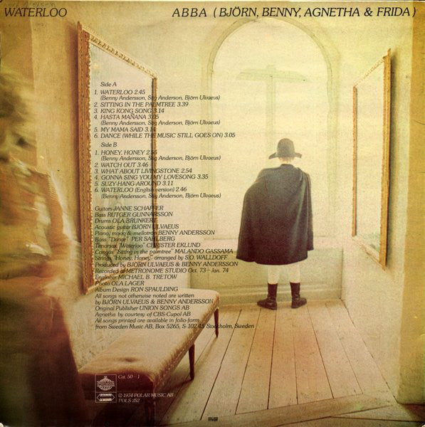 ABBA, Björn, Benny, Agnetha & Frida* : Waterloo (LP, Album)