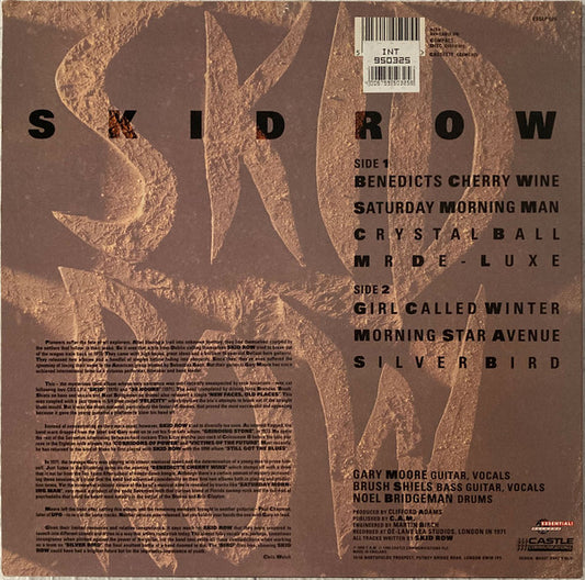 Skid Row (2) : Gary Moore/Brush Shiels/Noel Bridgeman (LP, Album)