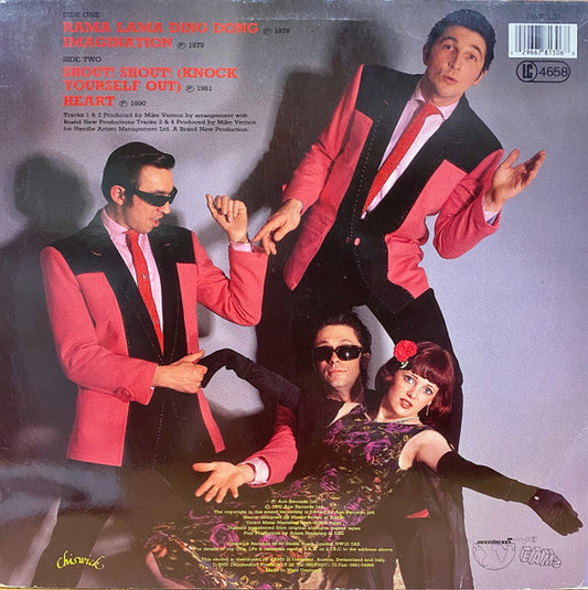 Rocky Sharpe & The Replays : Rama Lama Ding Dong (12")