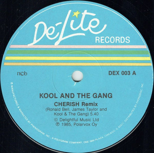 Kool & The Gang : Cherish (Remix) (12")