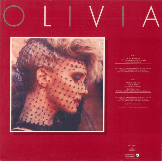 Olivia Newton-John : Soul Kiss (Extended Remix Version) (12", EP)