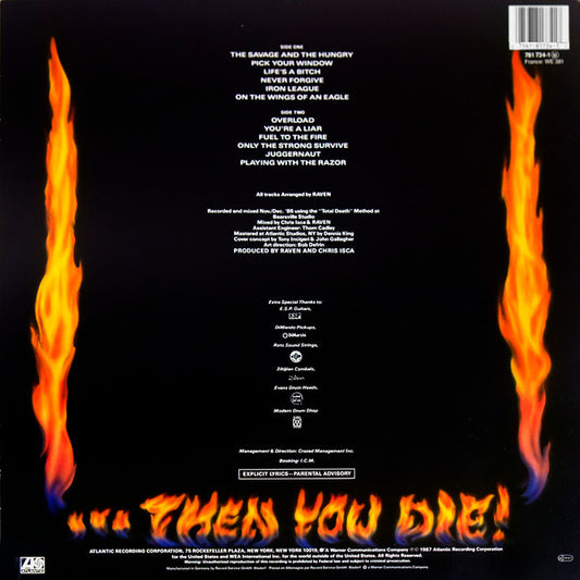 Raven (6) : Life's A Bitch (LP, Album)