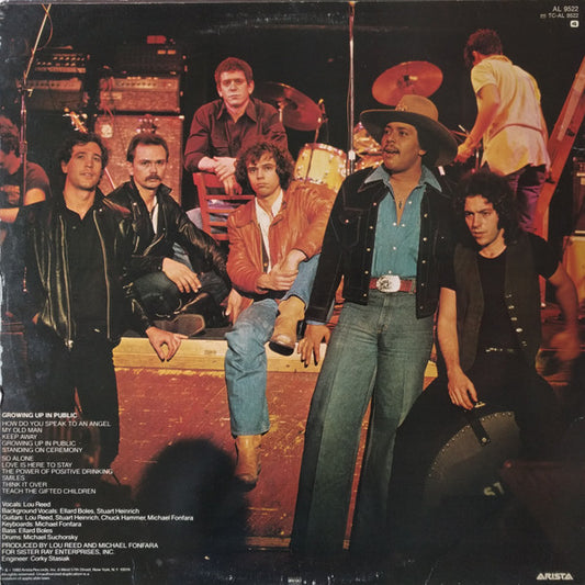 Lou Reed : Growing Up In Public (LP, Album)