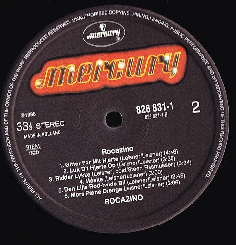 Rocazino : Rocazino (LP, Album, RE)