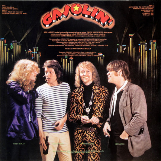 Gasolin' : Stakkels Jim (LP, Album, RE, Red)