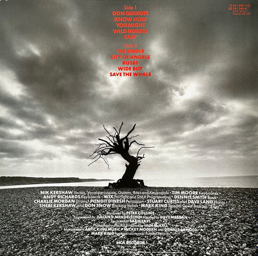 Nik Kershaw : The Riddle (LP, Album)