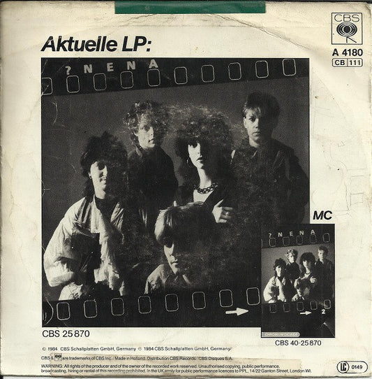 Nena : Rette Mich (7", Single)