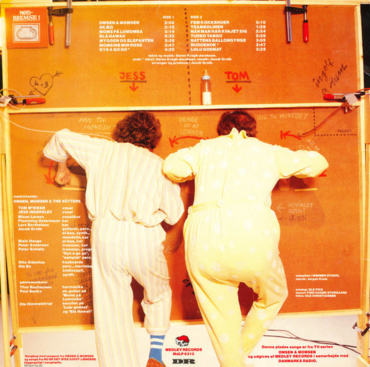 Tom & Jess : Omsen & Momsen (LP, Album)