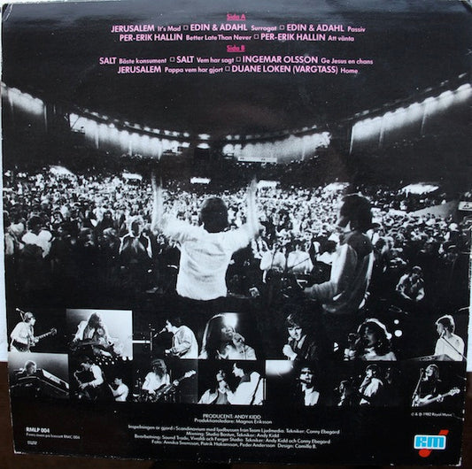 Various : Live In Scandinavium (LP, Album)
