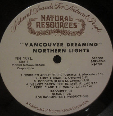 Northern Lights (16) : Vancouver Dreaming (LP)