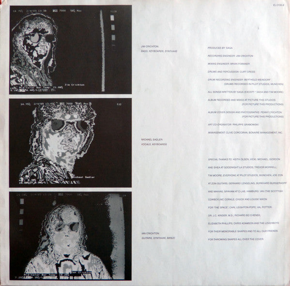 Saga (3) : The Beginner's Guide To Throwing Shapes (LP, Album)