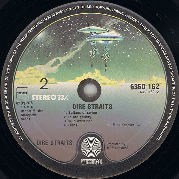 Dire Straits : Dire Straits (LP, Album)