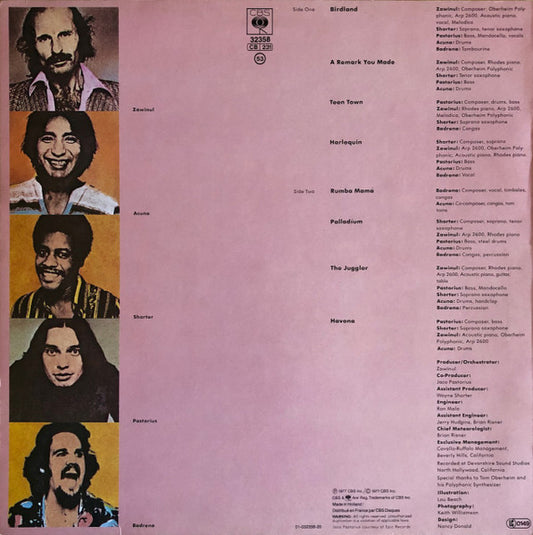 Weather Report : Heavy Weather (LP, Album, RE)