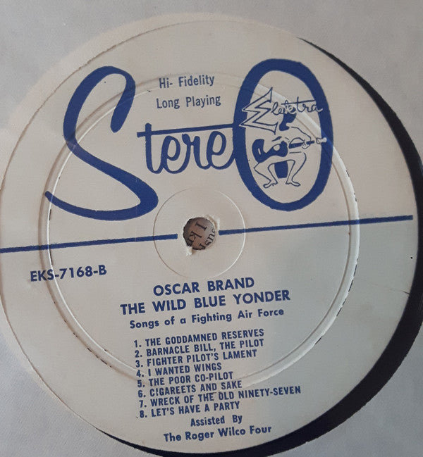 Oscar Brand : The Wild Blue Yonder (LP, Album)
